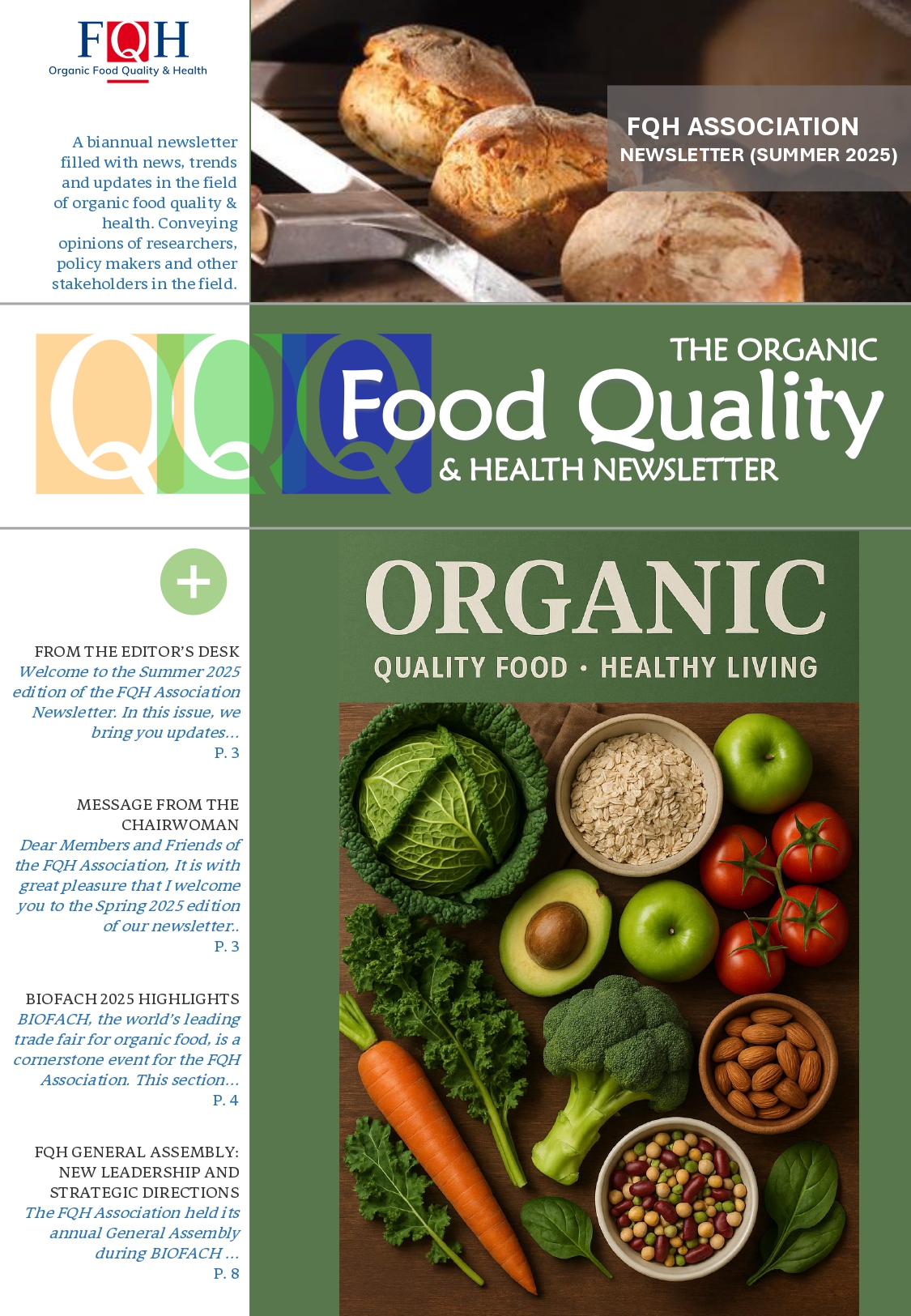 OFSP & FQH Joint Newsletter Summer&nbsp;2025