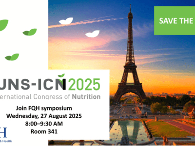 FQH at IUNS-ICN 2025: Join Our Scientific Symposium in&nbsp;Paris